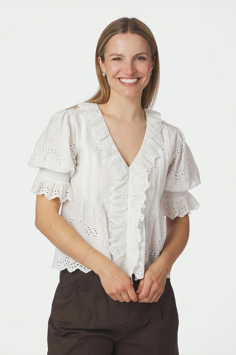 Talise Emb Blouse
