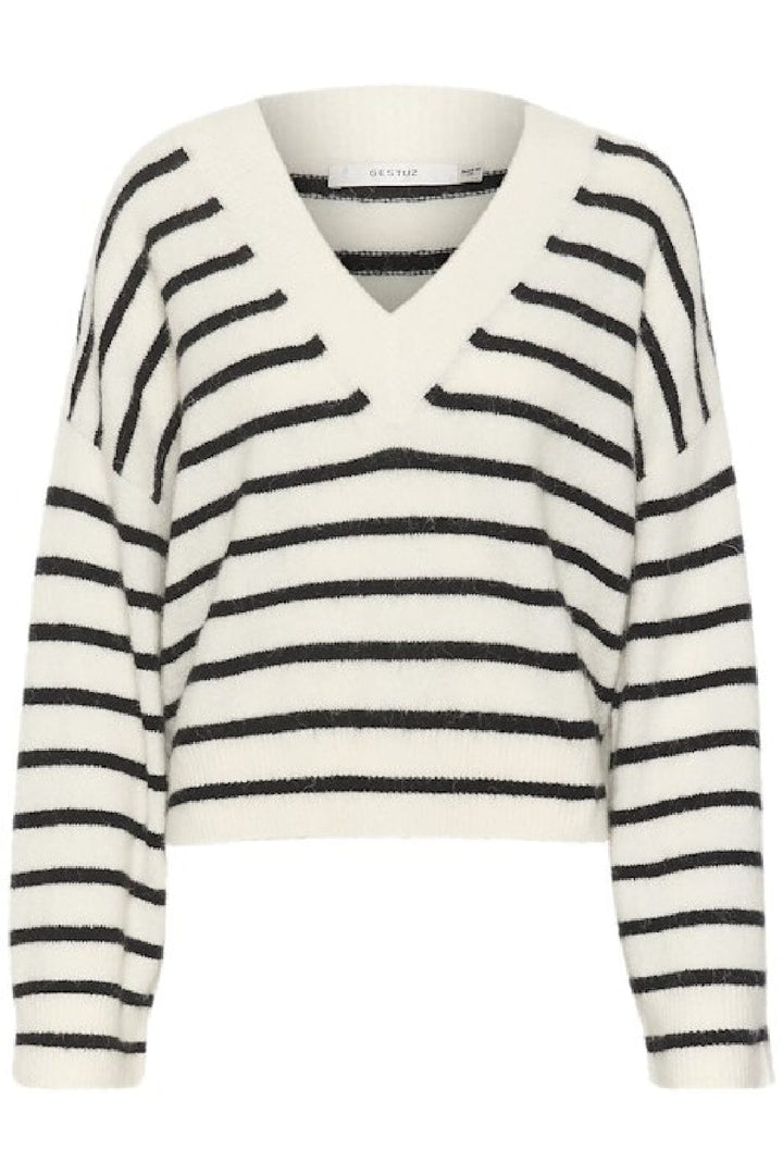 AlphaGZ V-neck striped