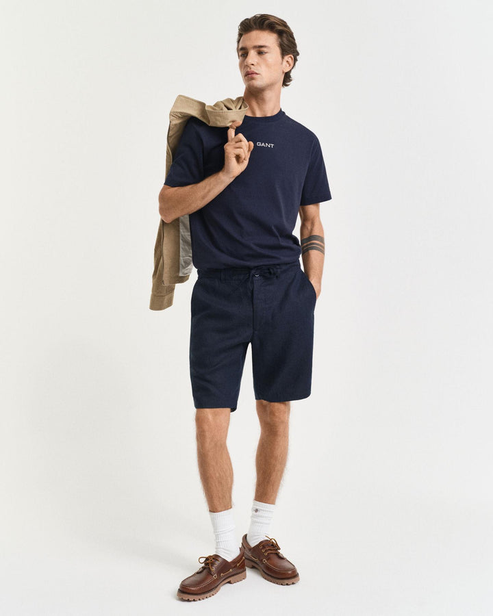 Relaxed Linen DS Shorts