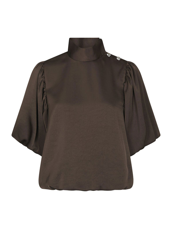 Parisa Heavy Sateen Blouse