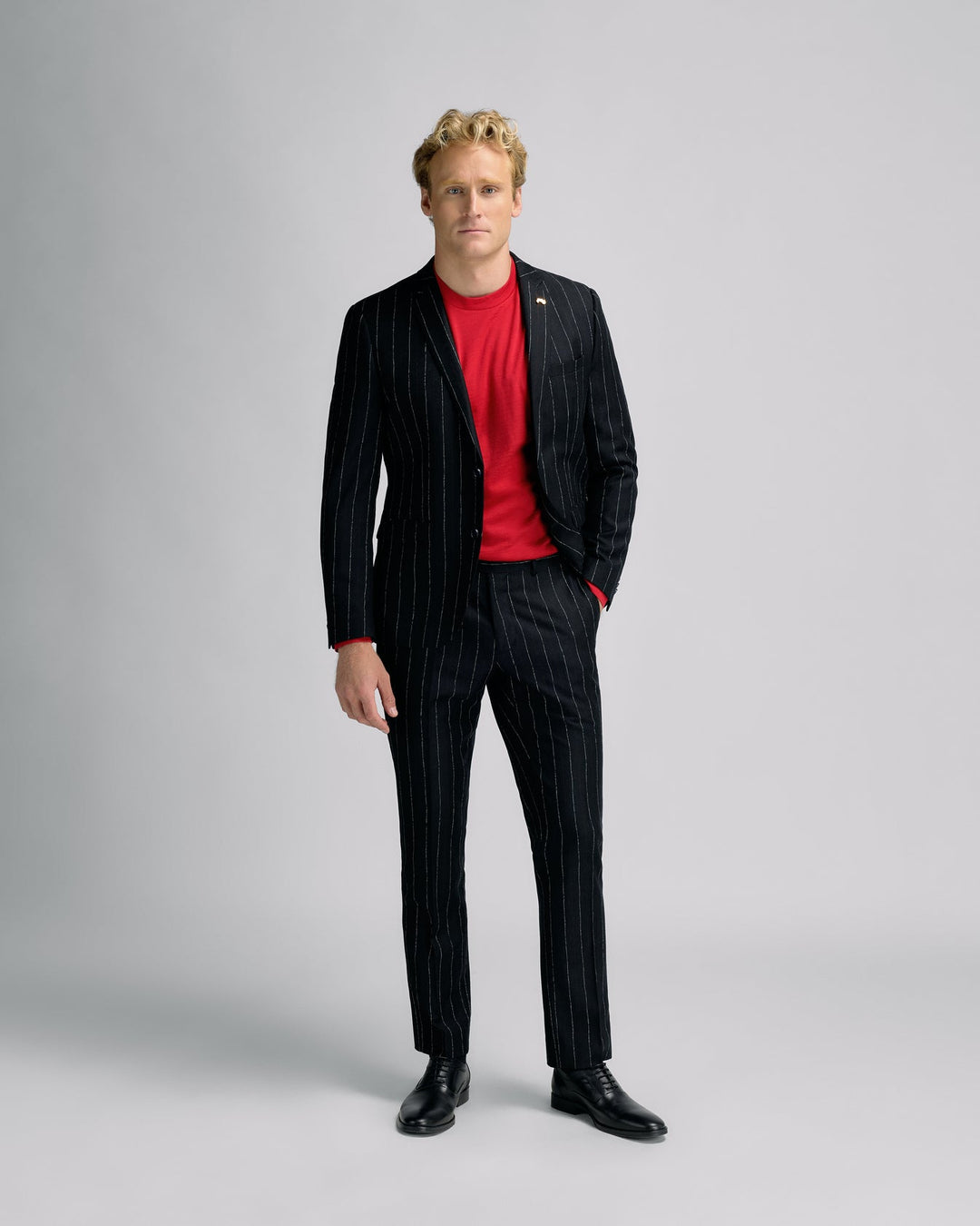 White Red Stripe Pant