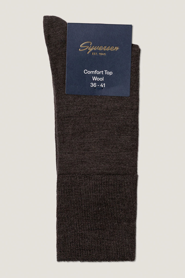 Fine Wool Comfort Top W Sock