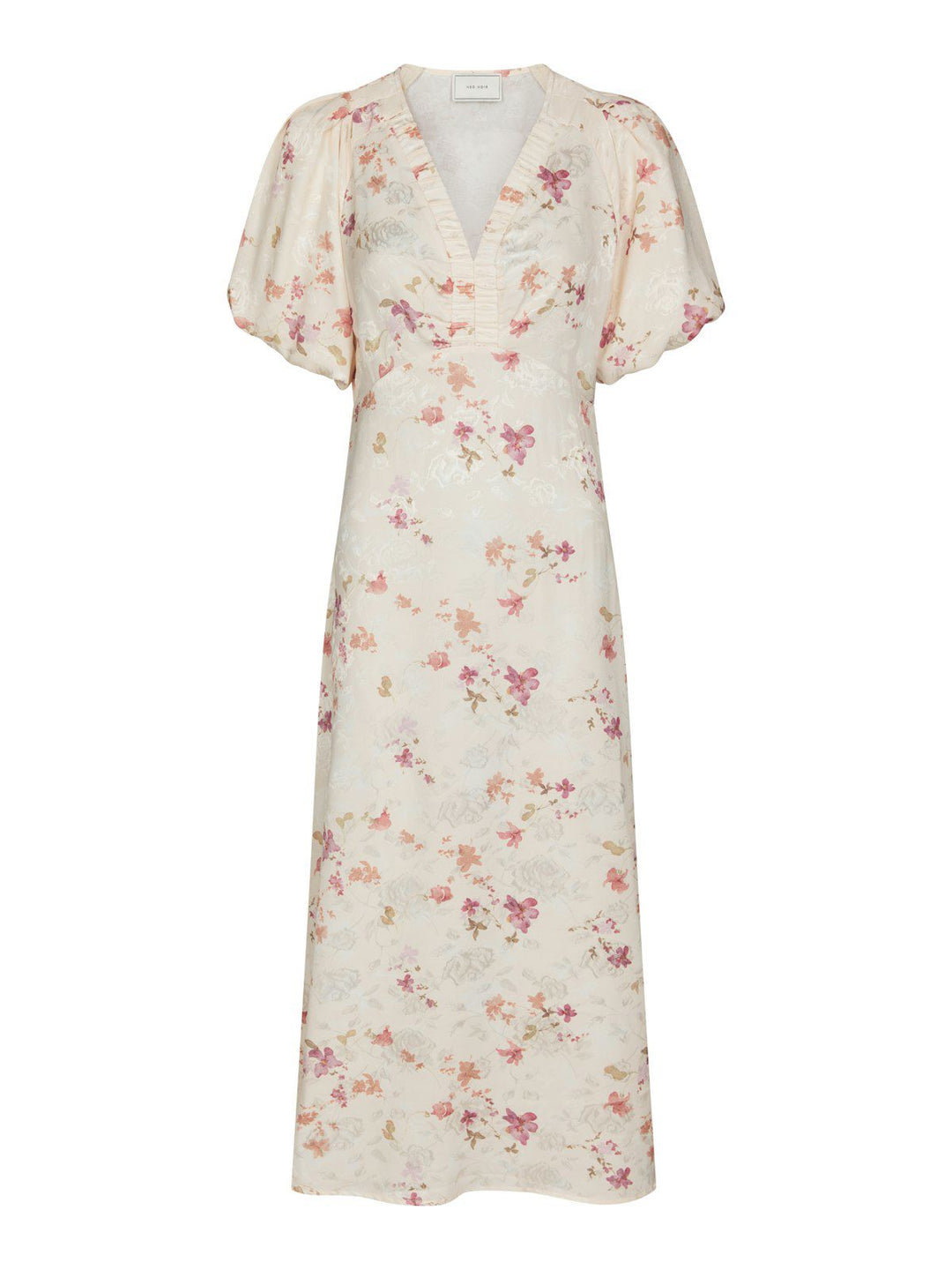 Illana Sateen Print Dress