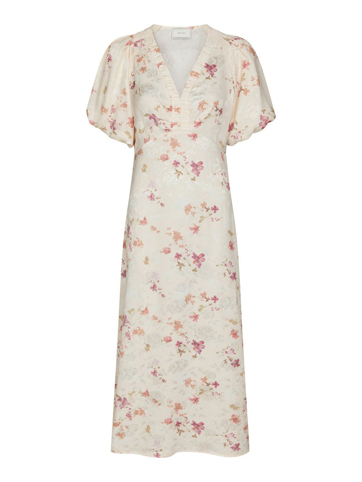 Illana Sateen Print Dress
