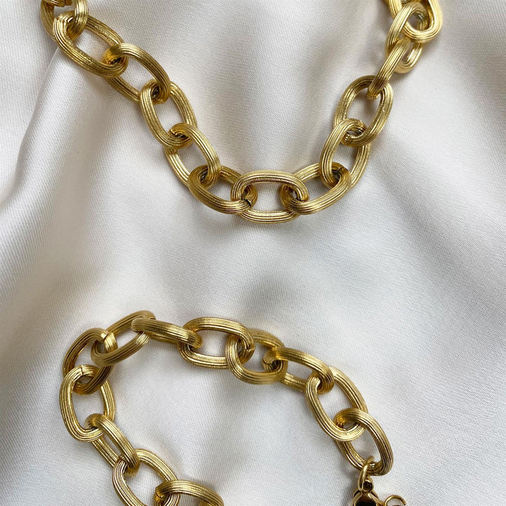 Bracelet matt steel