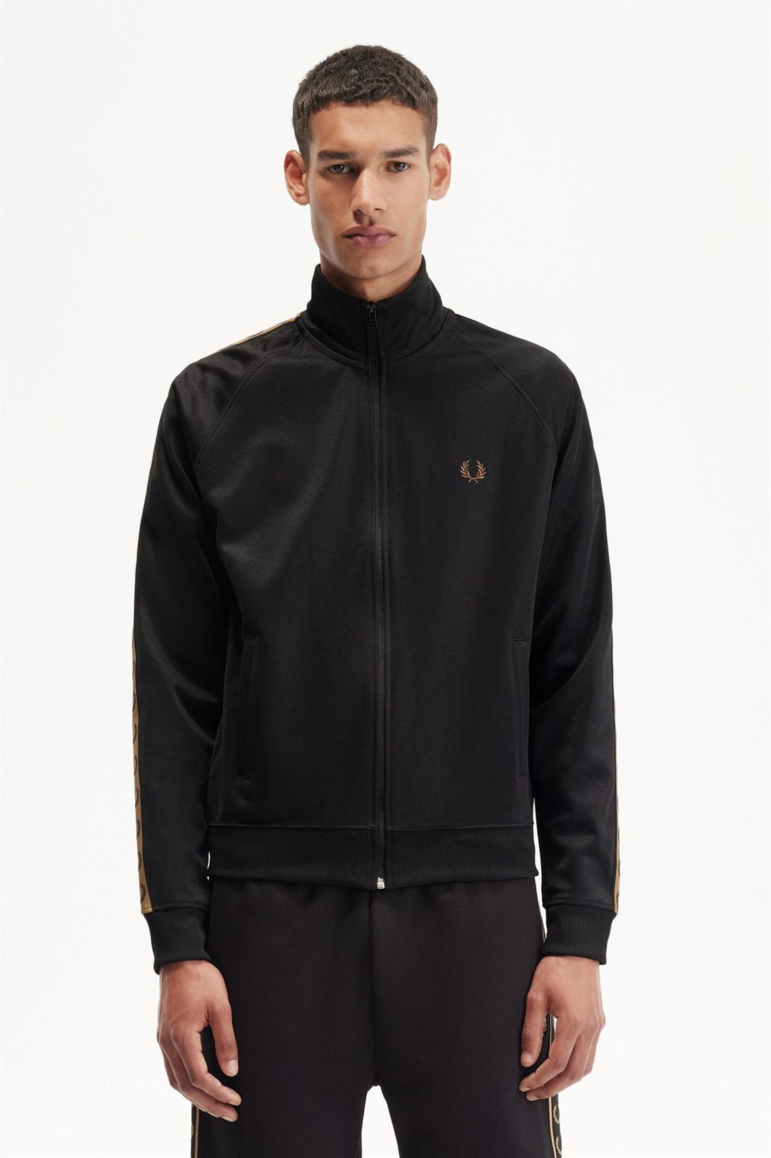 Contrast Tape Track Jacket