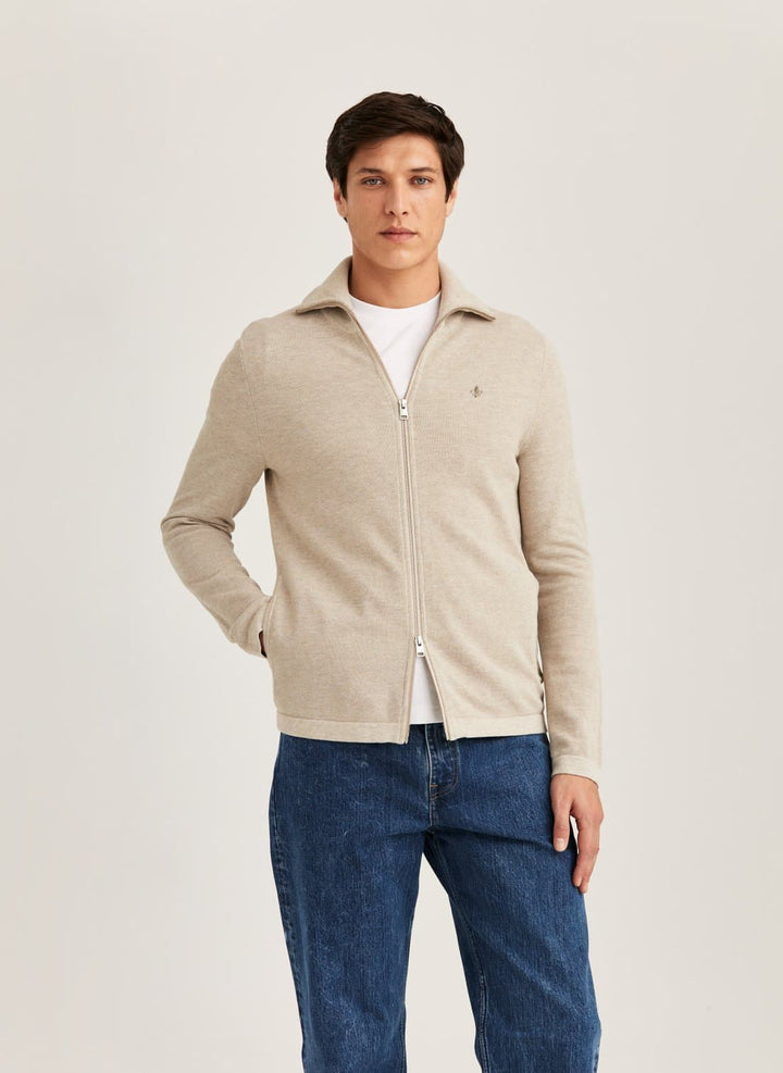 Jake Zip Cardigan
