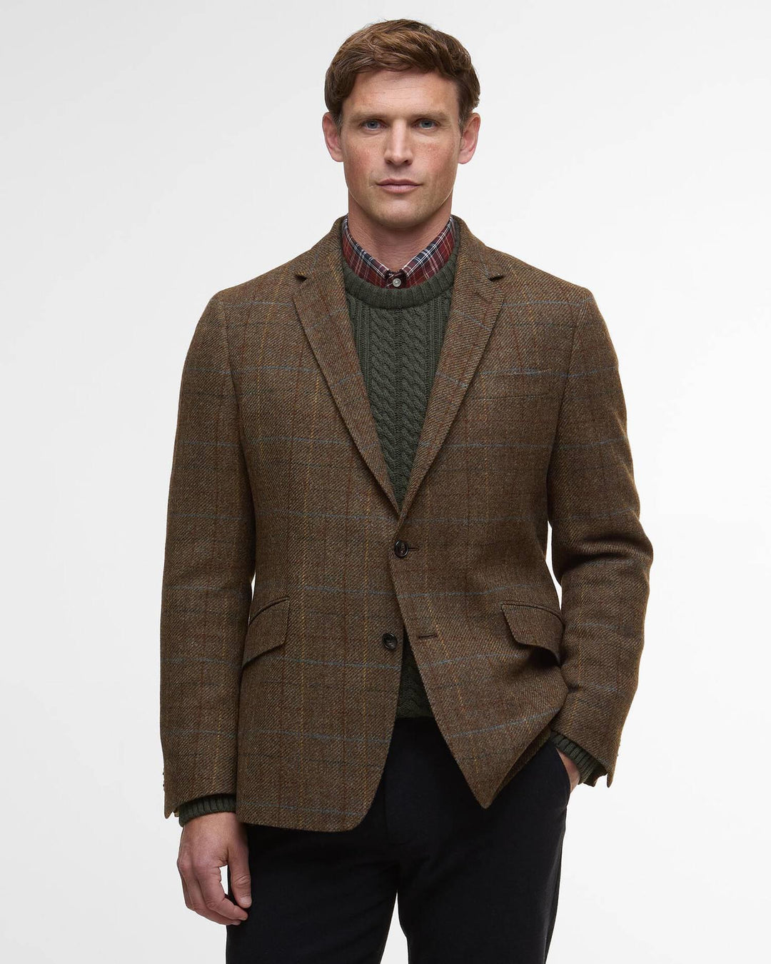 Sullivan Moons Check Blazer