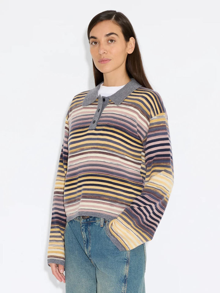 Luna Space Yarn Polo