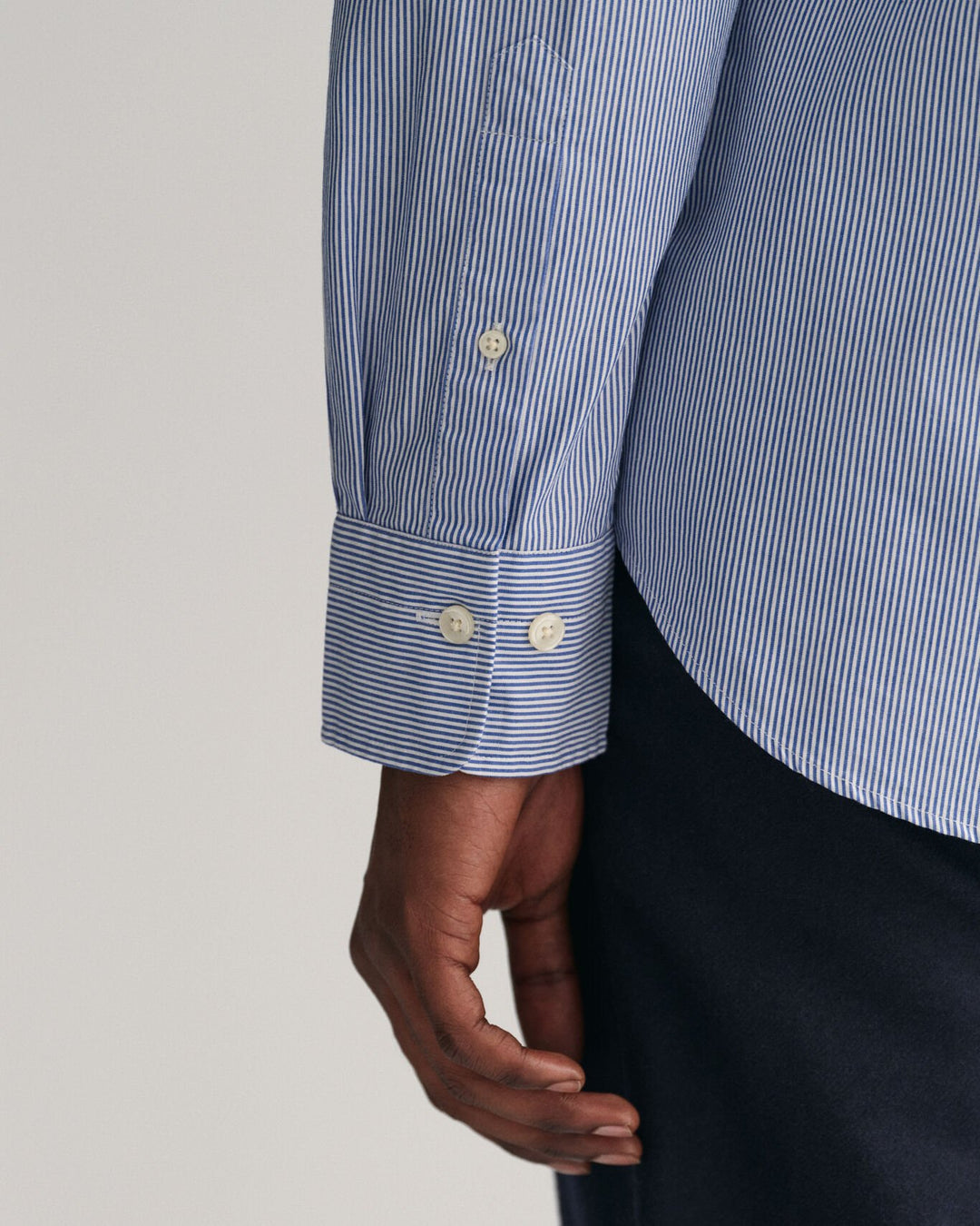 Banker Stripe Poplin Shirt