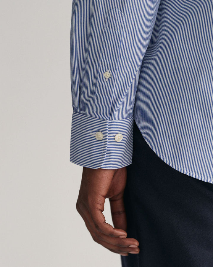 Banker Stripe Poplin Shirt