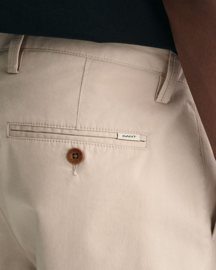 Slim Twill Shorts