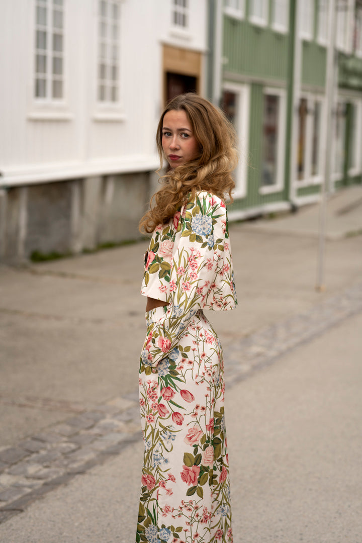 Tailored Satin Jacket