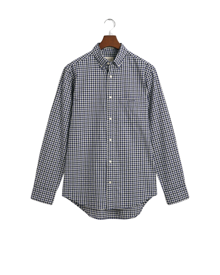 Reg Light Twill Gingham Shirt