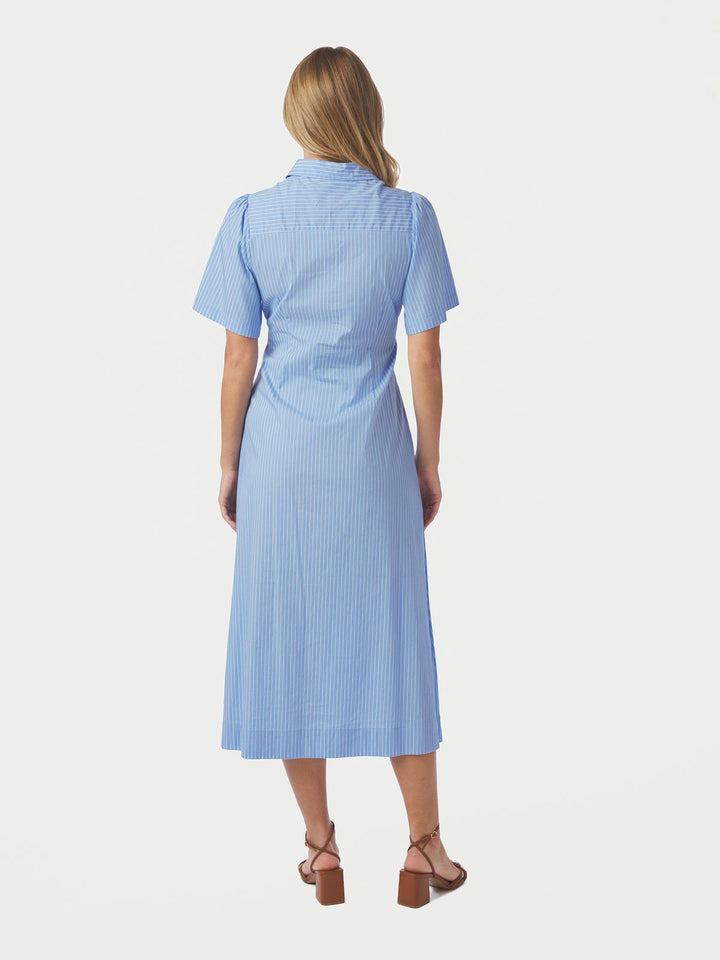 Baia Stripe Poplin Dress