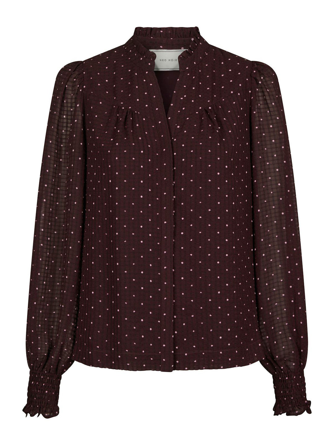Astrida Dotted Blouse