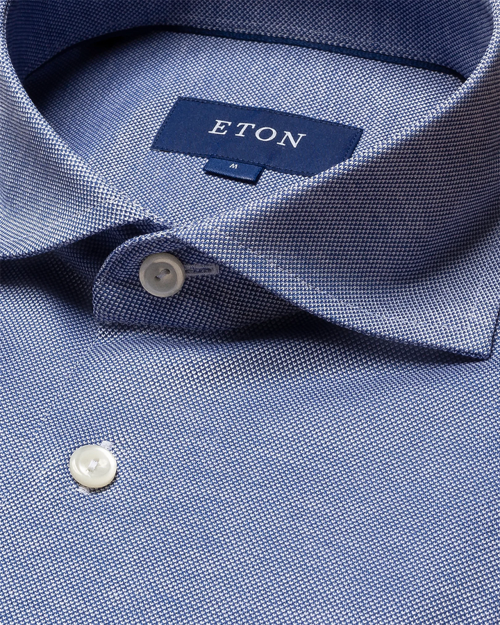 Filo di scozia oxford slim shirt