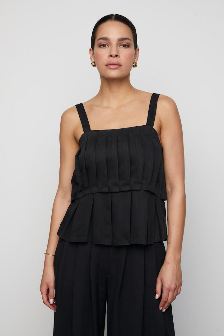 Malou Pleated Top