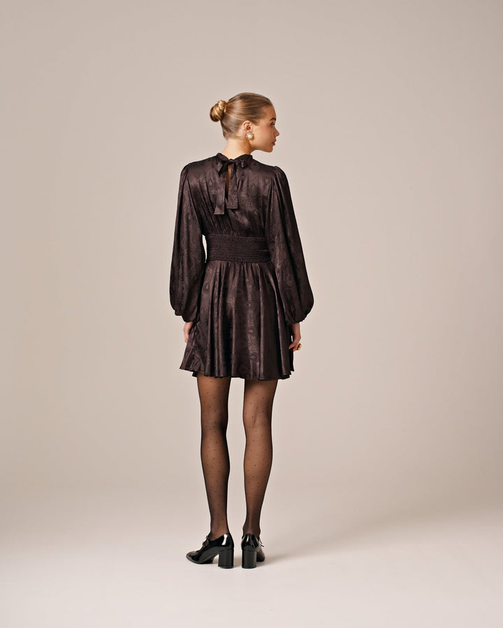 Jacquard Mini Dress