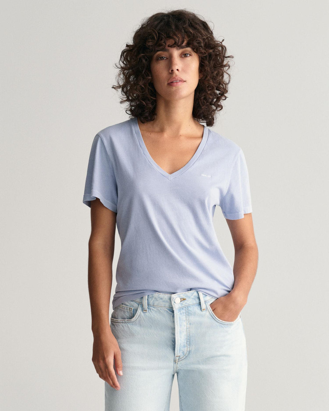 Sunfaded V-Neck T-Shirt