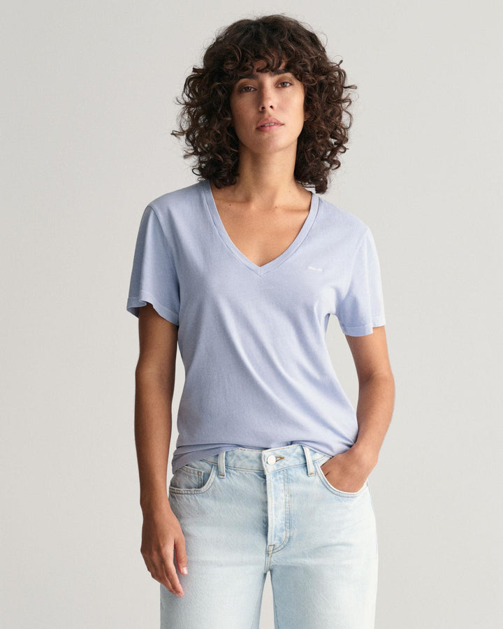 Sunfaded V-Neck T-Shirt