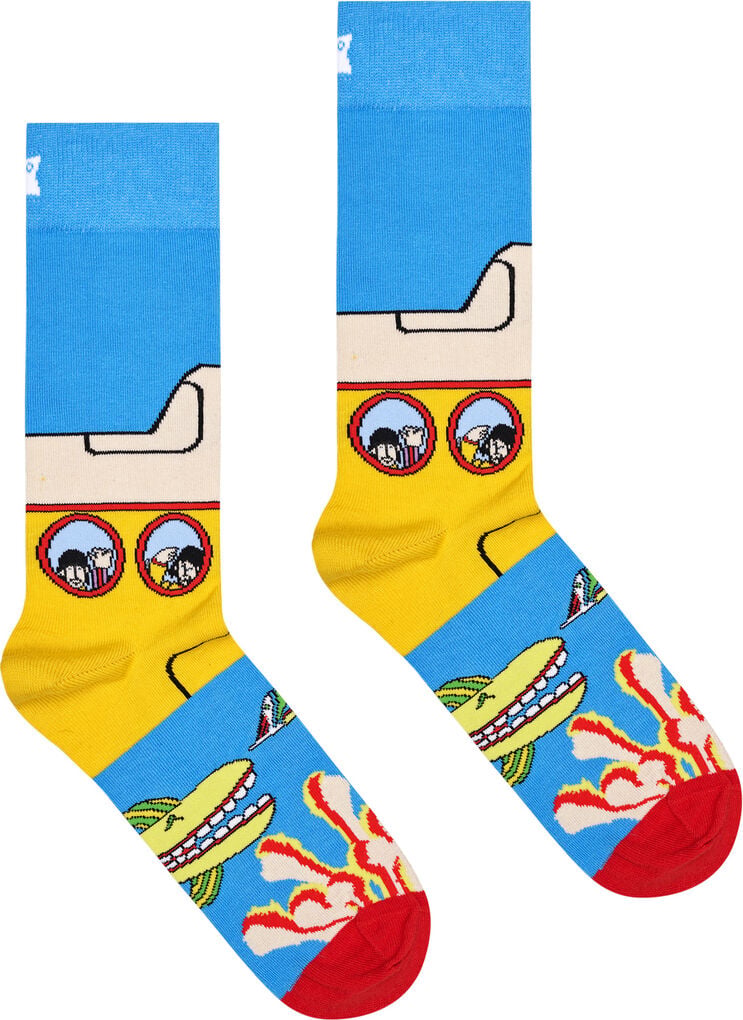 Beatles Yellow Submarine Sock