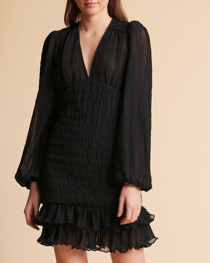 by TiMo Plisse Mini Dress