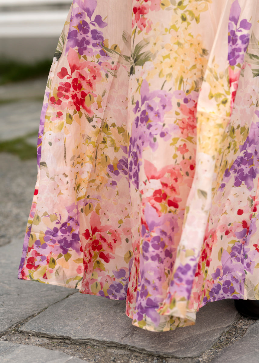 Organza Belt Dress