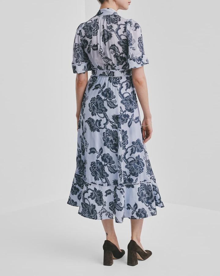 Organza Midi Dress