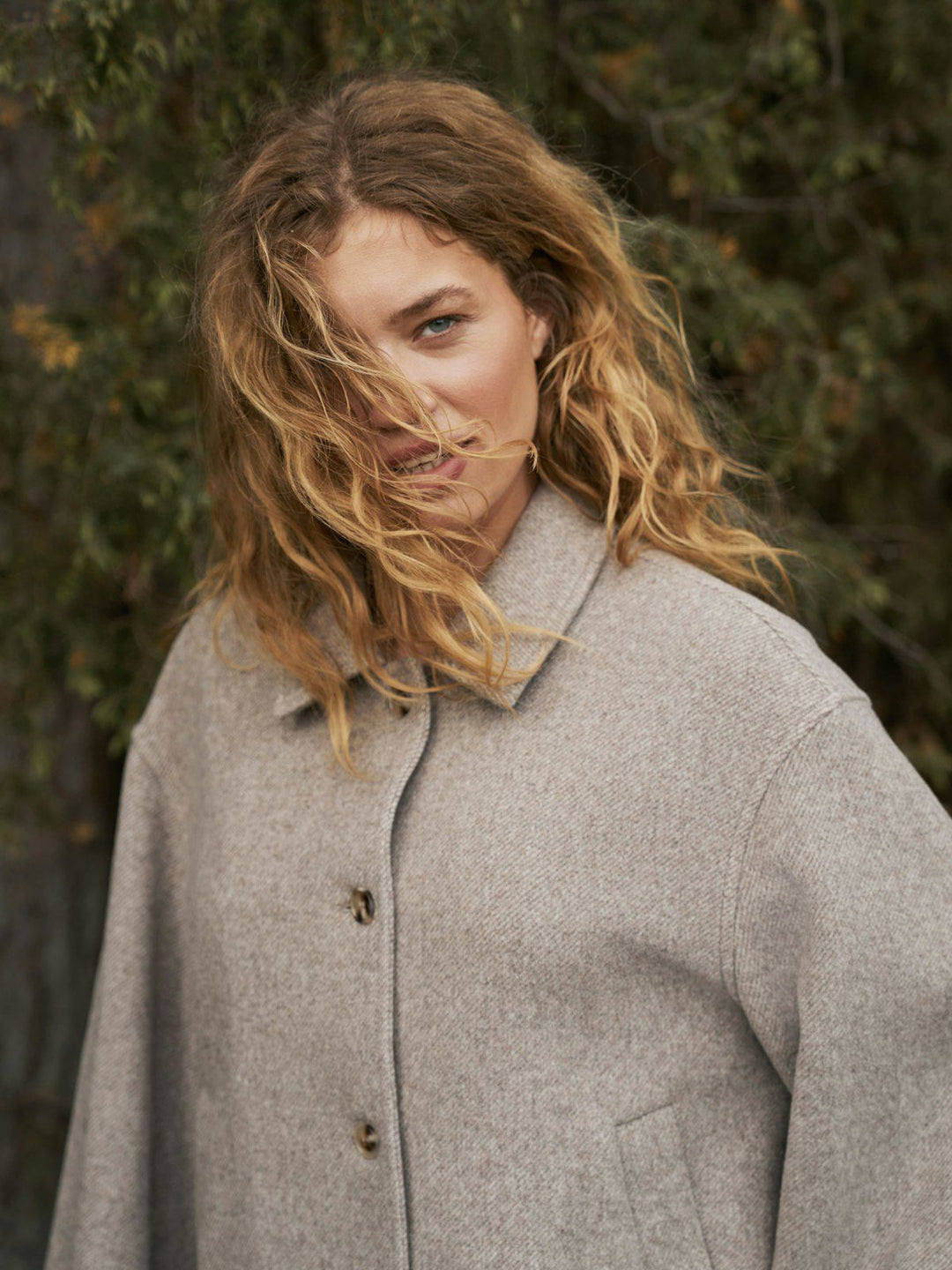 Hamra Herringbone Twill Jacket