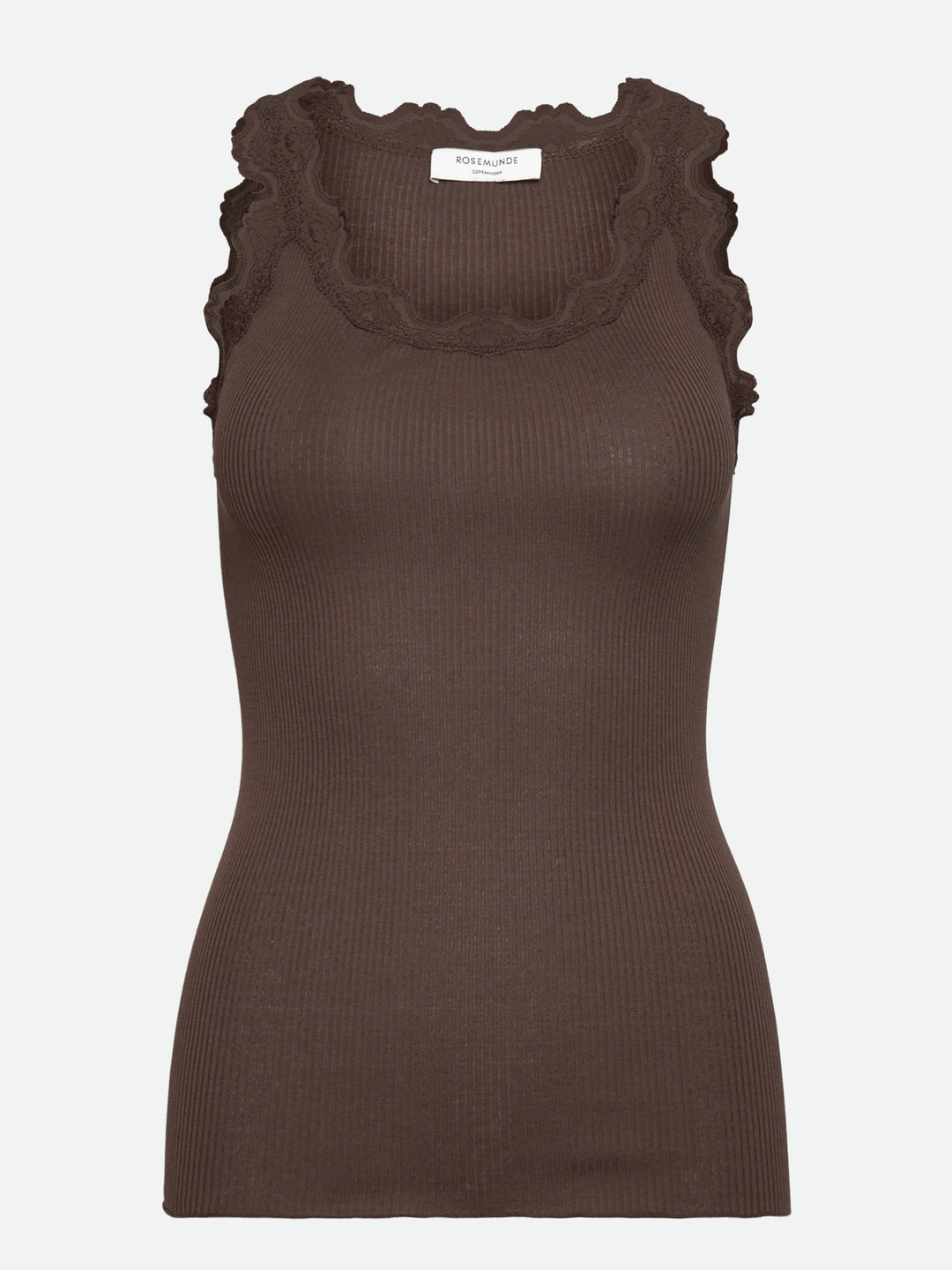 Silk Top W/Lace