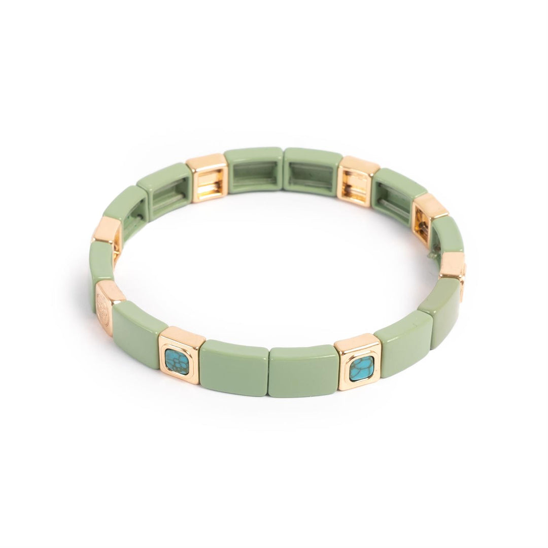 Enamel Tile Armbånd