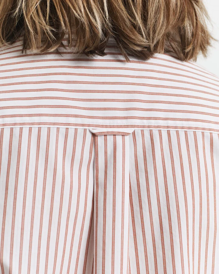 Reg Classic Poplin Striped Shirt