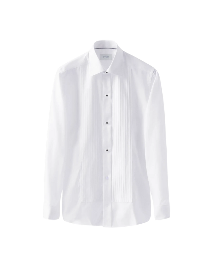 Slim Plissé Tuxedo Shirt