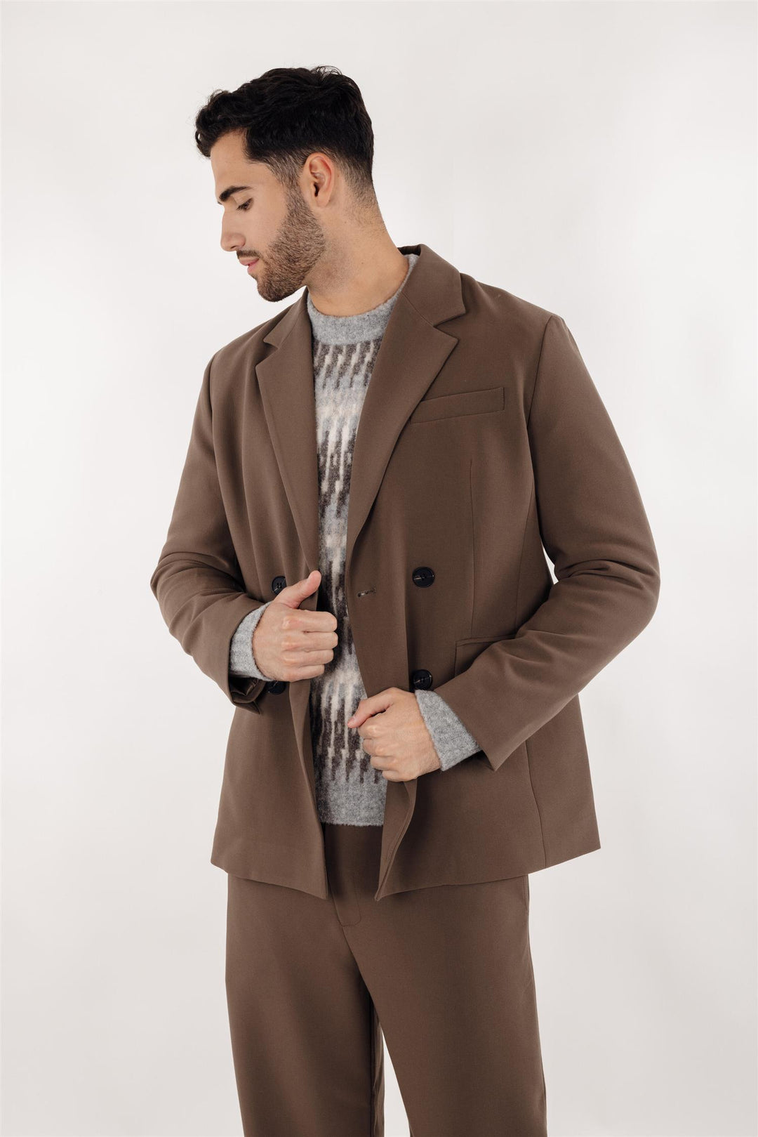 Moore Double Breasted Blazer