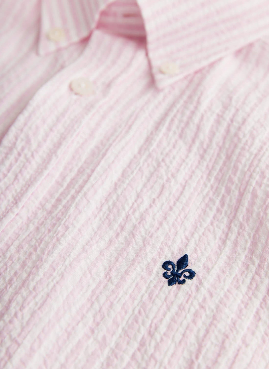 Seersucker Shirt-Slim