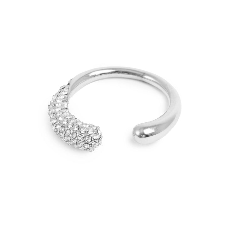 Ring, steel soft w/stone