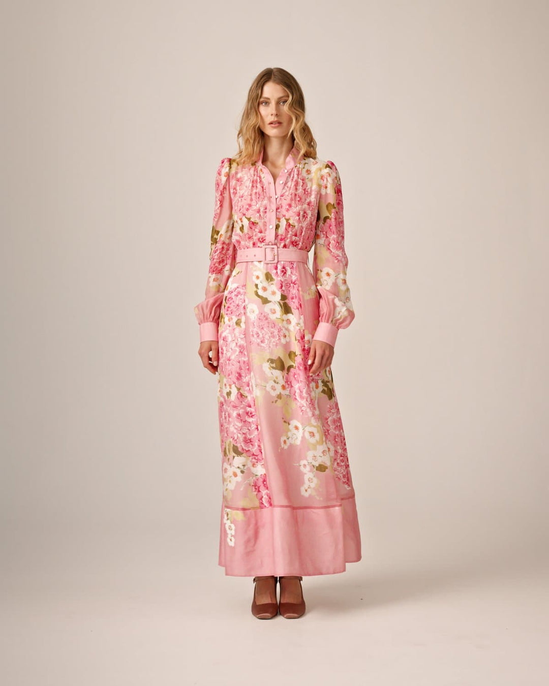Organza Belt Dress