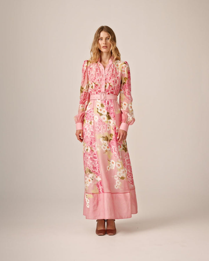 Organza Belt Dress
