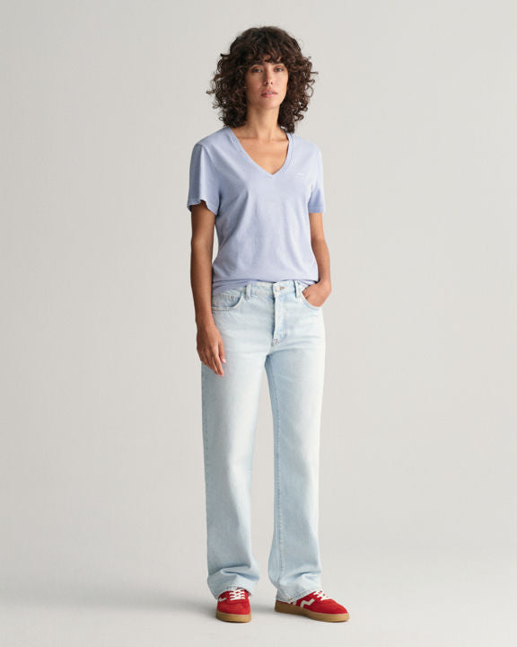 Sunfaded V-Neck T-Shirt