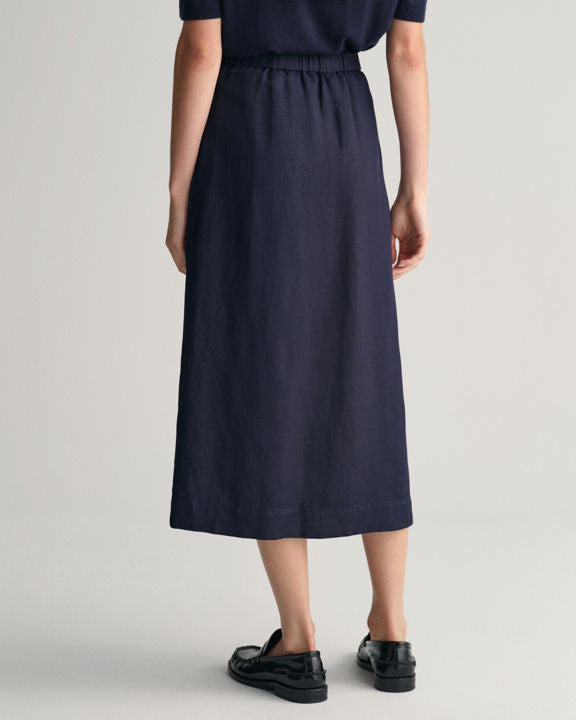 Linen Blend Skirt