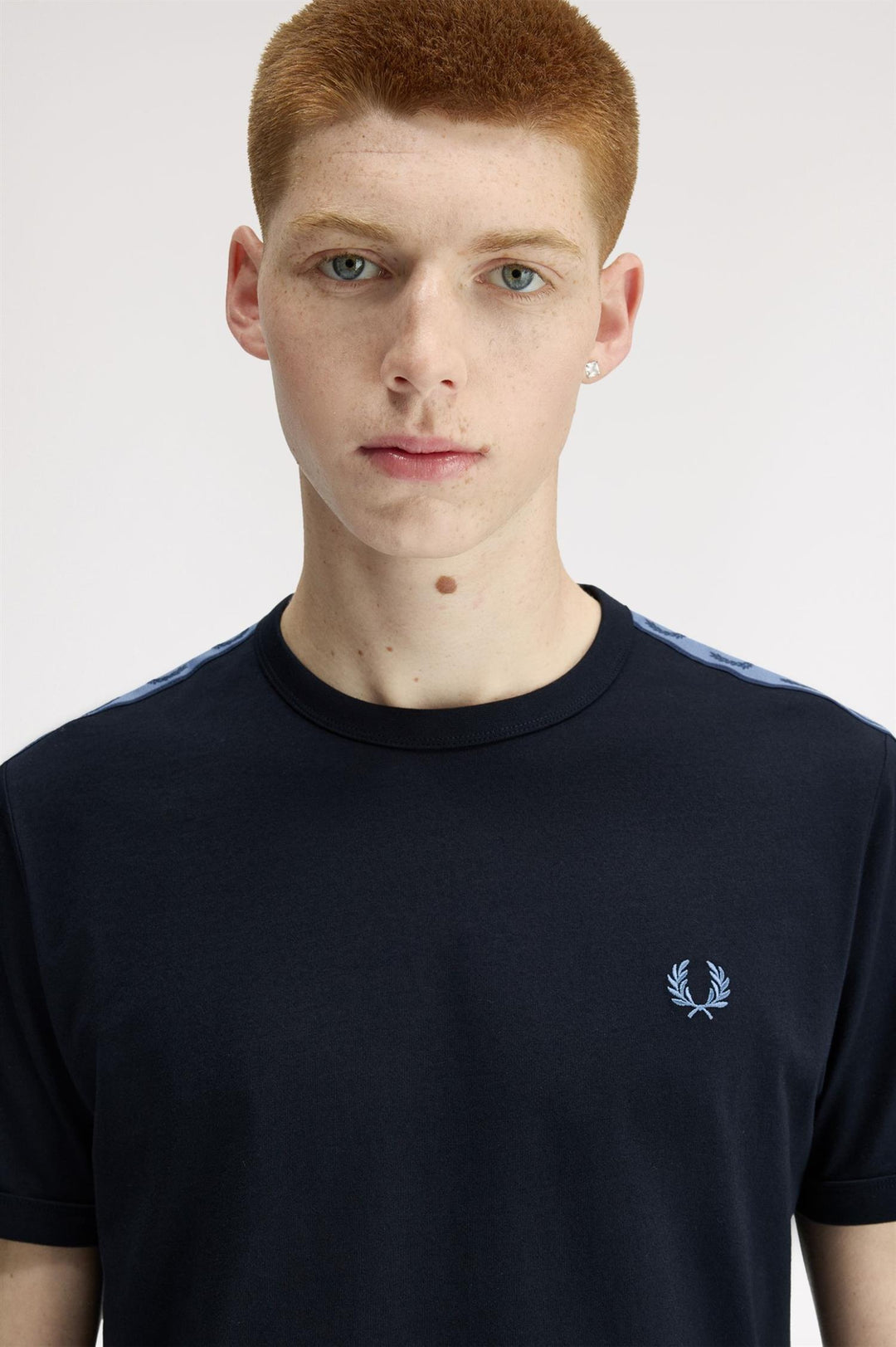 CONTRAST TAPE RINGER TEE