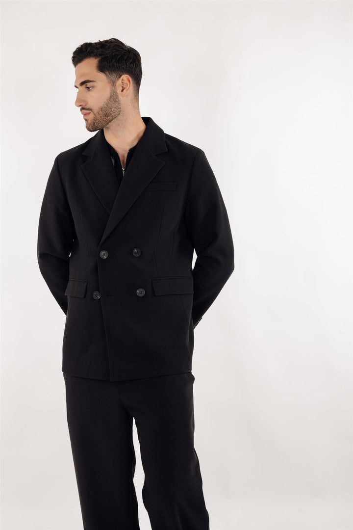 Moore Double Breasted Blazer