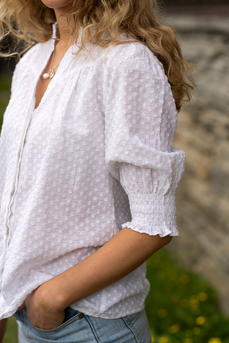 Diana B Dobby Blouse