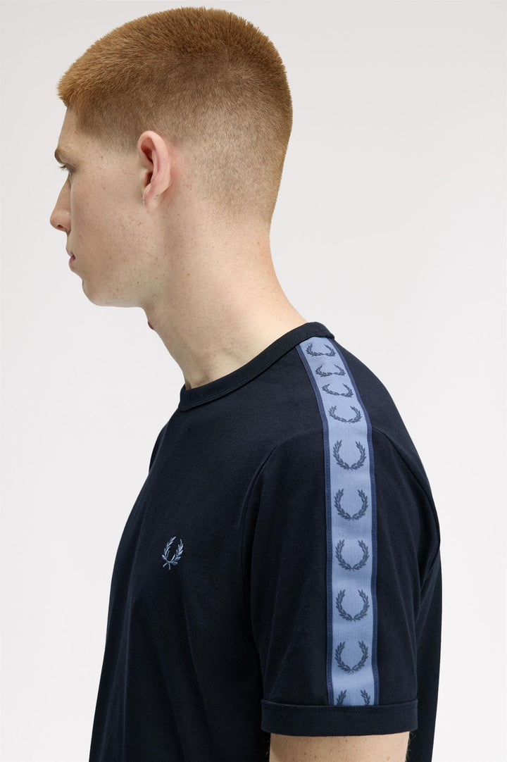 CONTRAST TAPE RINGER TEE
