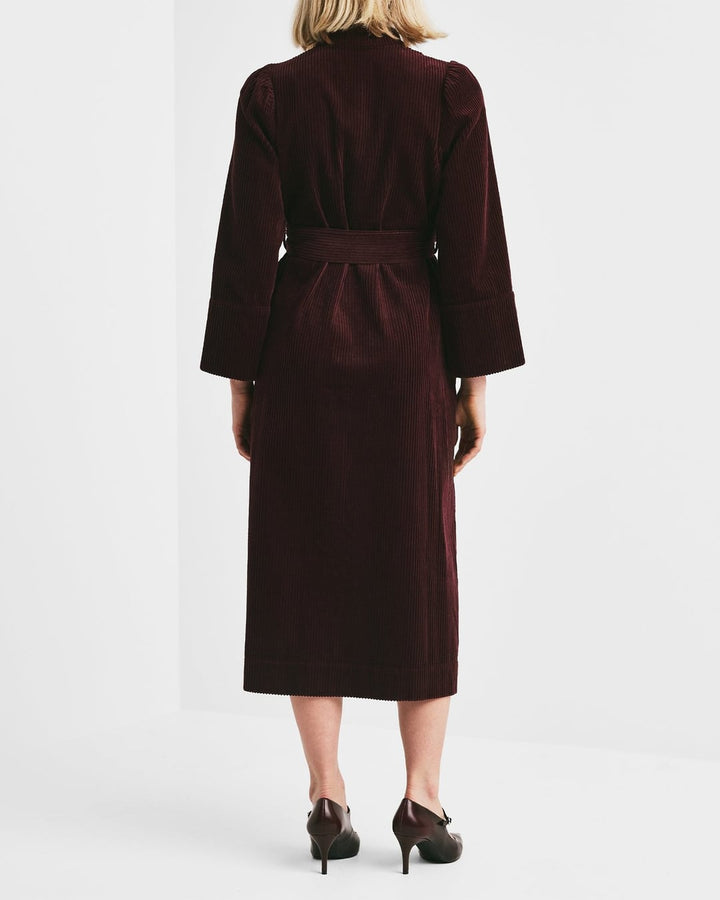 Corduroy Belt Dress