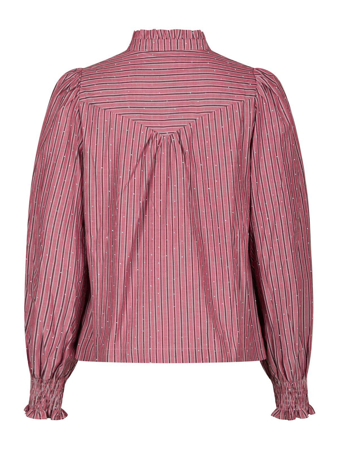 Astrida Soft Stripe Stone Blouse