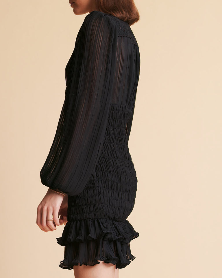 by TiMo Plisse Mini Dress
