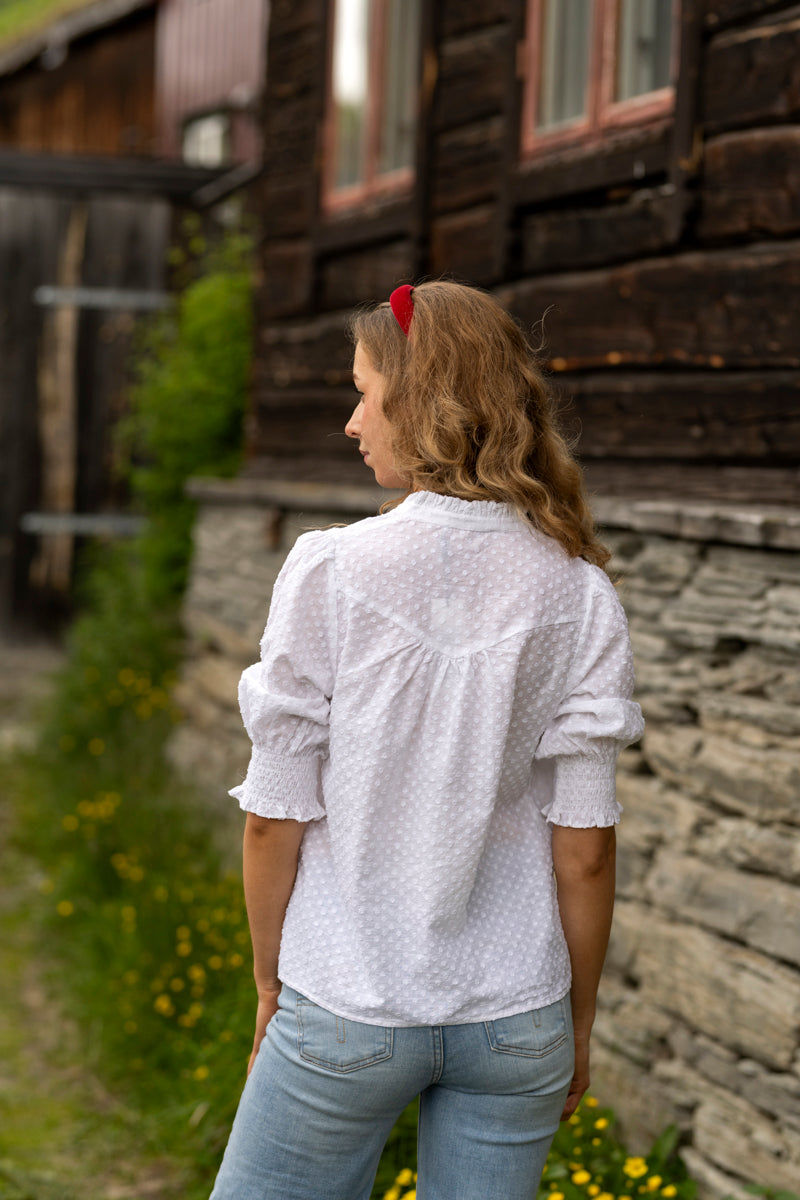 Diana B Dobby Blouse