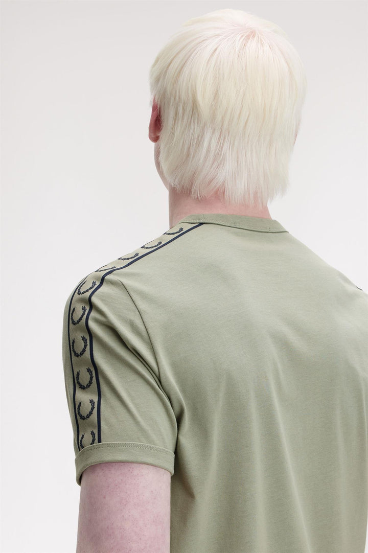 CONTRAST TAPE RINGER TEE